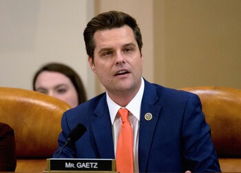 El congresista republicano, Matt Gaetz