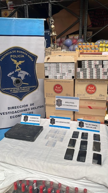 Los elementos secuestrados equivalen a 1.518.947.233 pesos