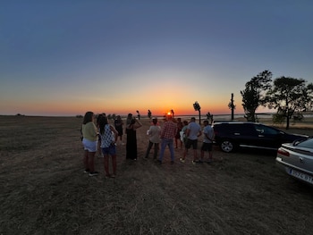 Simulacro de eclipse en Paredes de Nava. (AstroParedes)