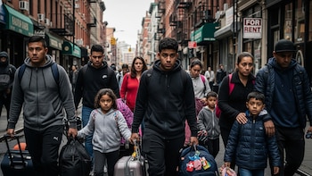 El éxodo de familias inmigrantes y latinas agrava la crisis demográfica en Nueva York