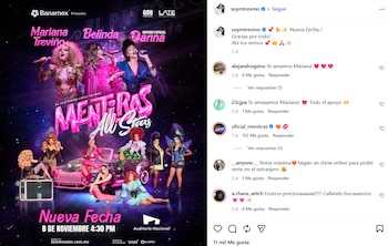 Mariana Treviño confirmó su presencia en las siguientes fechas.