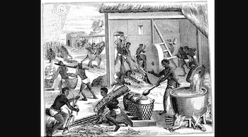 La llegada de la fragata