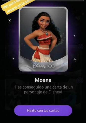 Moana es la carta más