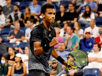 Felix Auger Aliassime de Canadá