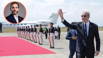El presidente dominicano Luis Abinader llega a Cali para participar en la toma de posesión de Abelardo de la Espriella