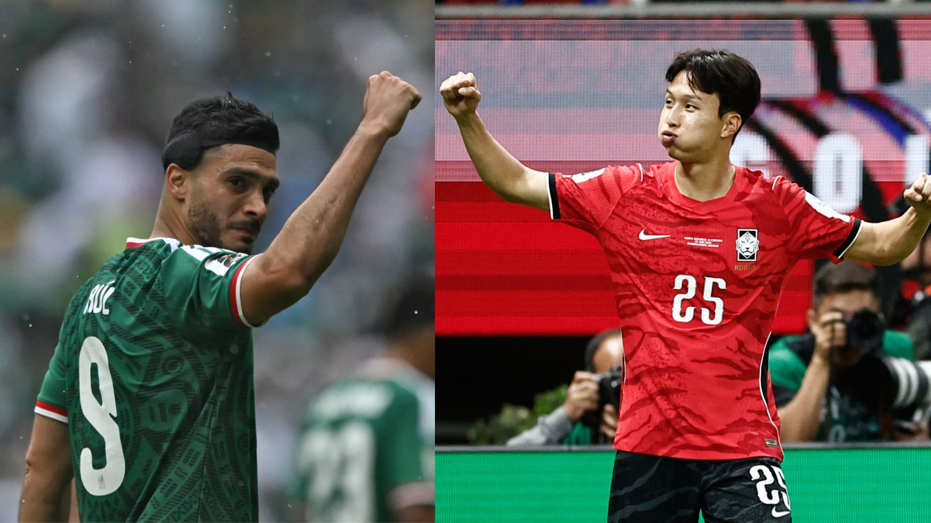 México se enfrentará a Corea del Sur en la jornada dos de la Copa Mundial de la FIFA 2026. Fotos Infobae Centroamérica/AFP