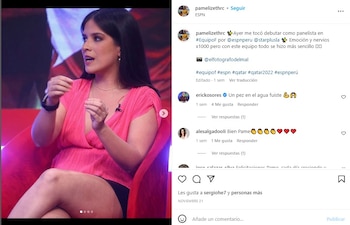 Pamela Ríos. (Instagram)