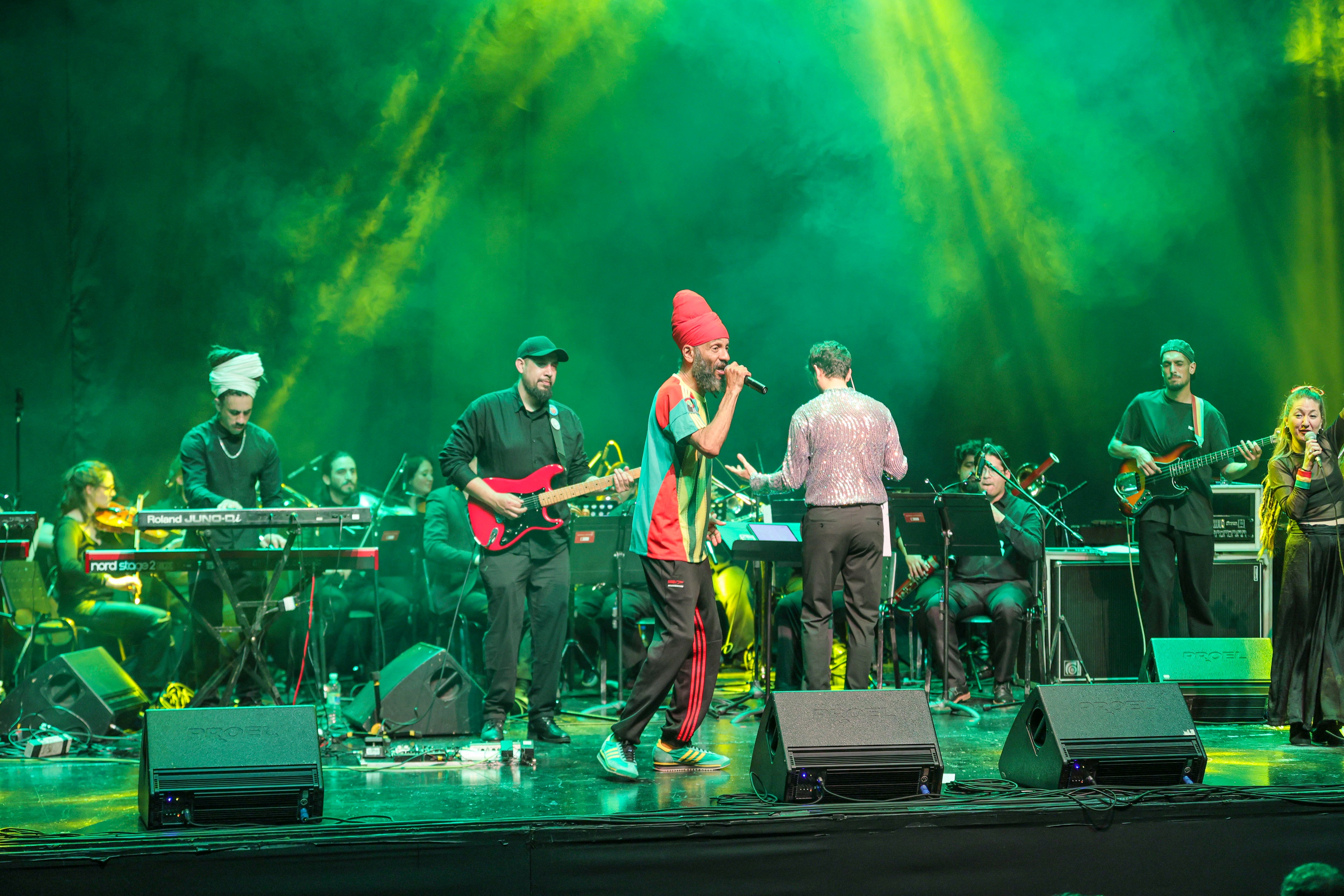 Tributo a Bob Marley en el FIMBA 2026 de Bariloche (Chiwi Giambertone)