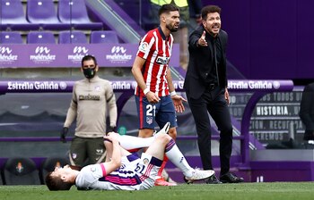 Simeone ya dejó su marca en la historia del Atlético Madrid (Reuters)