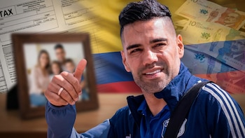 La solución tributaria que alejaría a Falcao de su familia para garantizar su continuidad en Millonarios