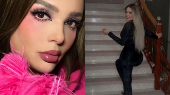 Esmeralda FG, su esposo y