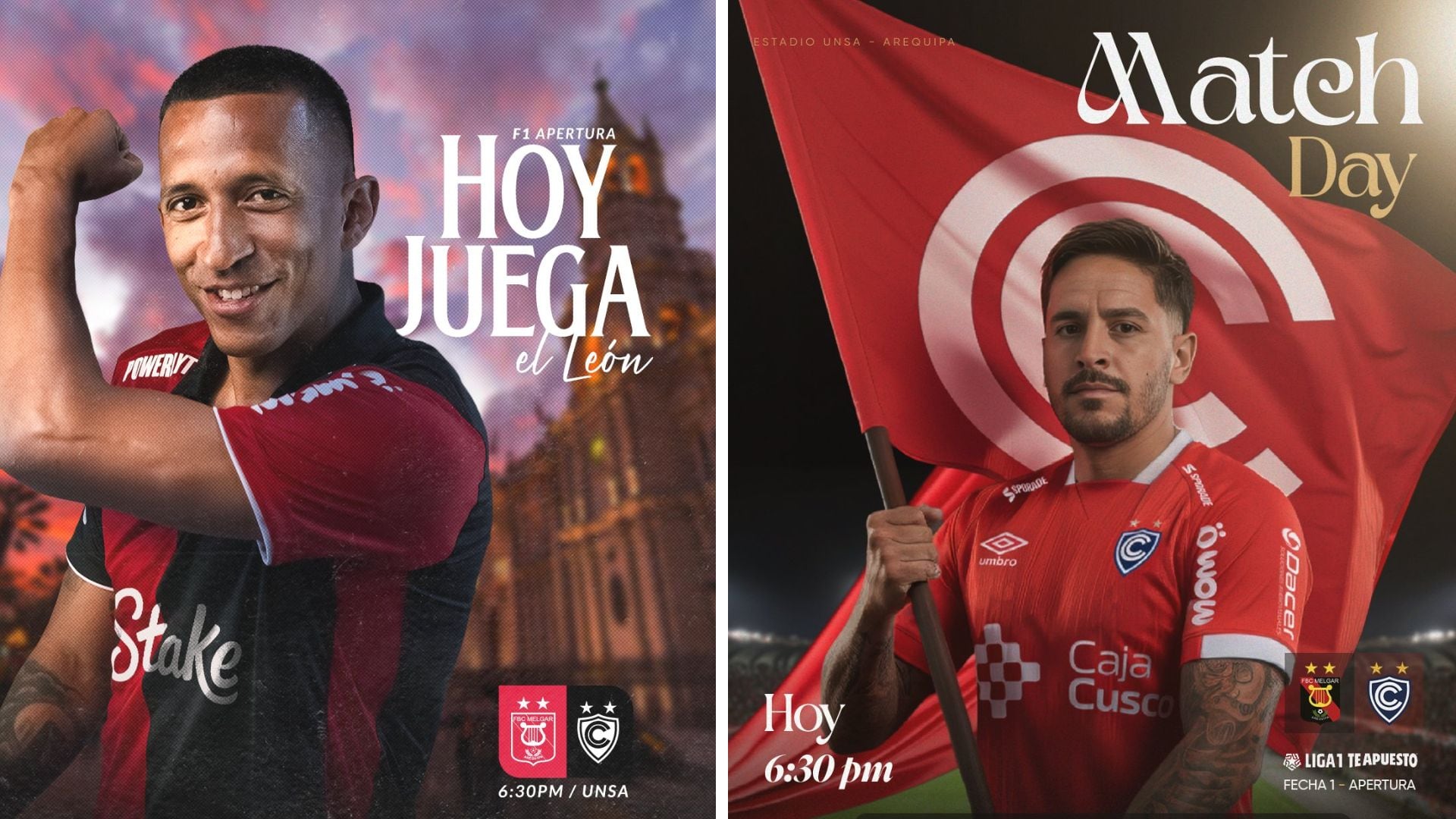 Melgar y Cienciano se medirán por la fecha 1 del Torneo Apertura 2026