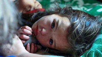 Una niña de 4 años