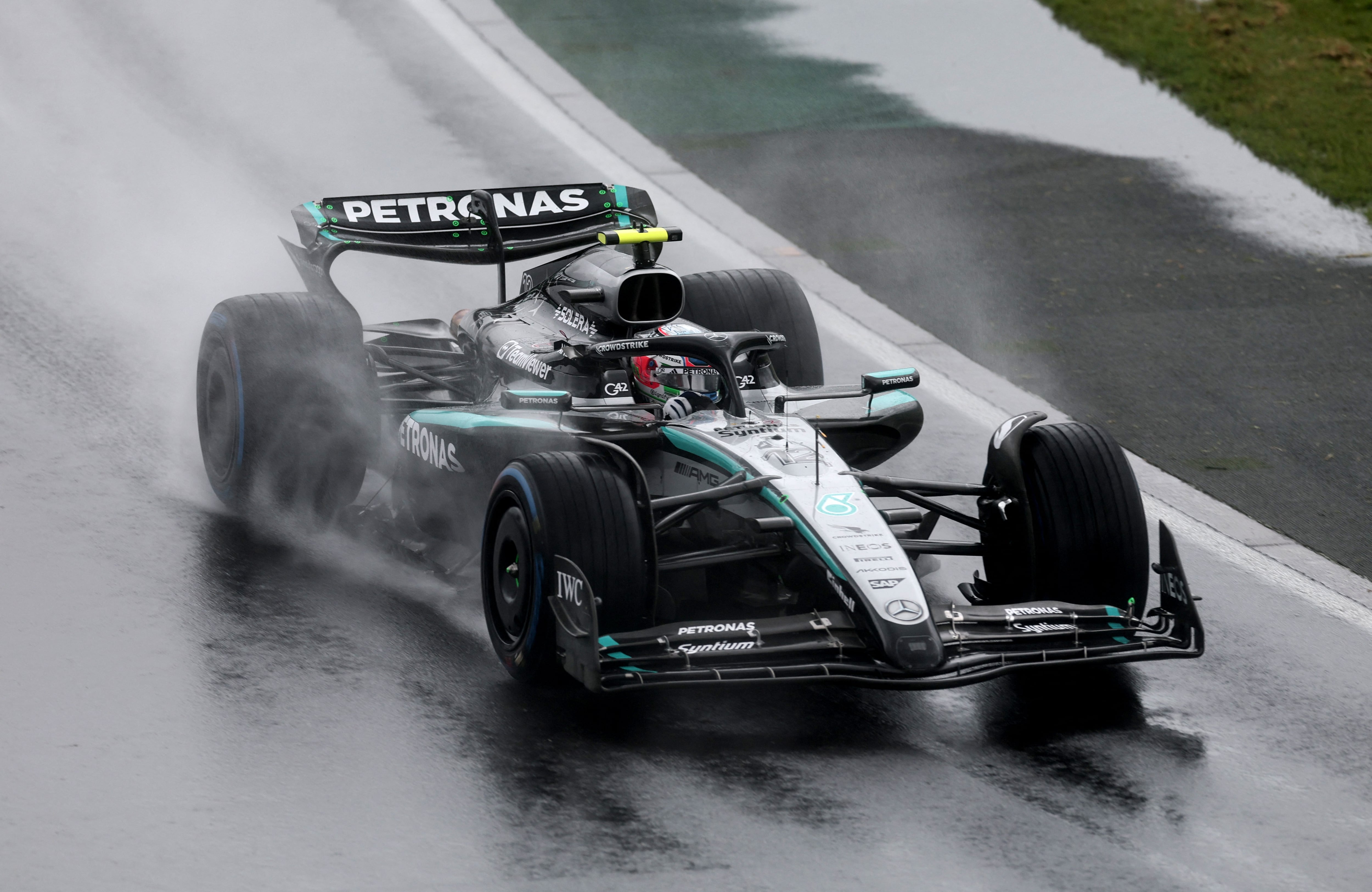 El Gran Premio de Australia del 2025 tuvo a la lluvia como protagonista (Foto: Reuters/Mark Peterson)
