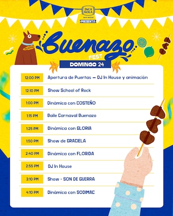 Buenazo Fest presenta su segunda y última fecha el 24 de mayo.