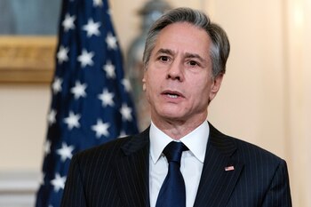 El secretario de Estado de EEUU, Antony Blinken (Alex Brandon/Pool via REUTERS)