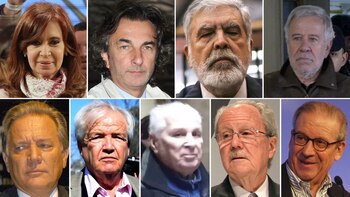 Parte de los imputados en