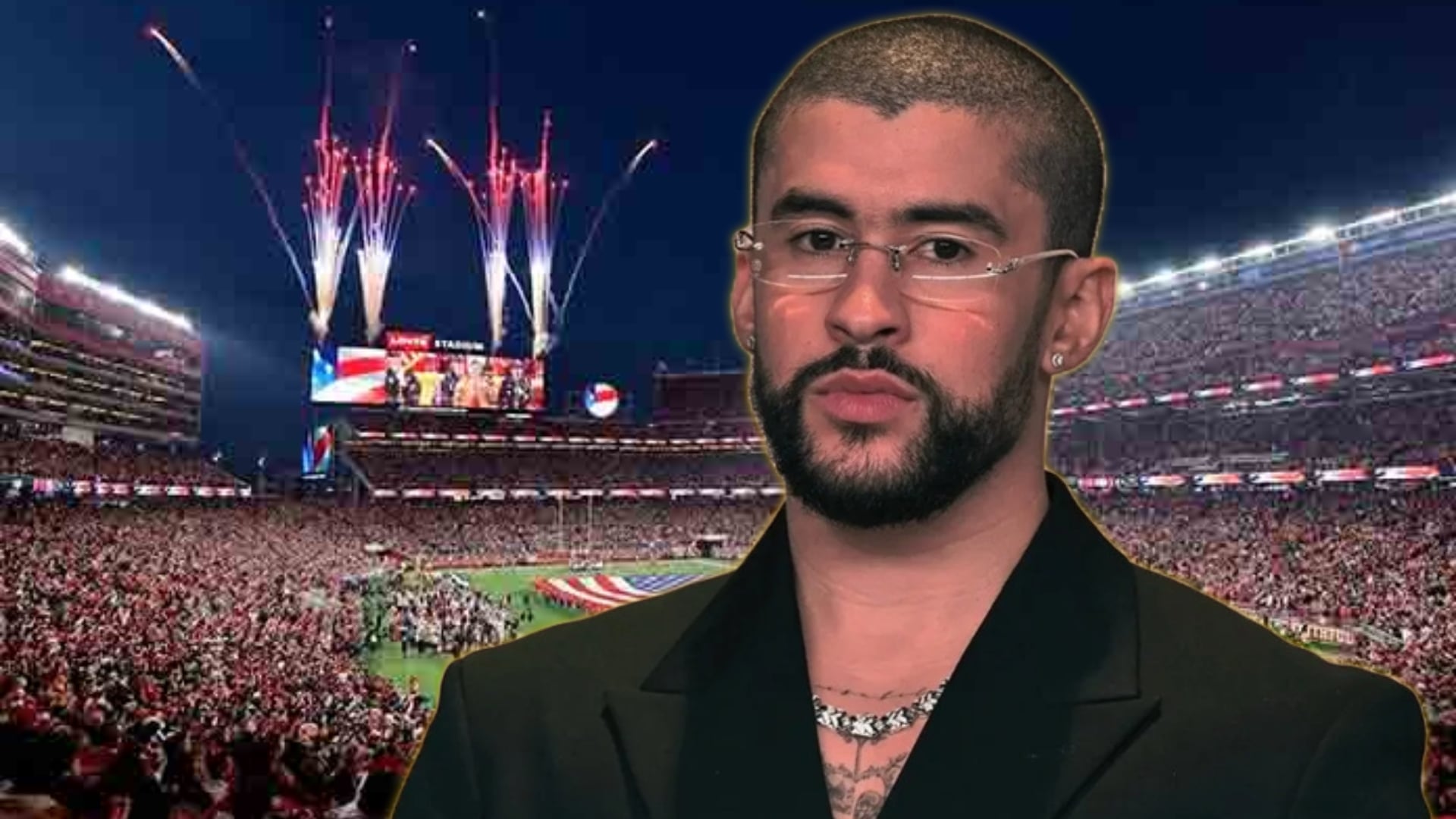 Bad Bunny presentará el show de medio tiempo del Super Bowl 2026.