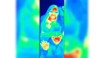 La mujer descubrió que tenía