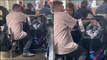 El hombre fue captado por