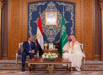 El presidente de Egipto, Abdel-Fattah