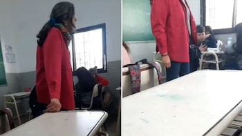 Separaron de su cargo a una docente que retó a sus alumnos por votar a Javier Milei