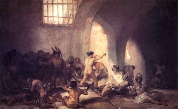 "Casa de locos y enfermos mentales", de Francisco de Goya (Wikimmedia Commons)