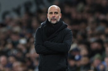 Pep Guardiola en una imagen