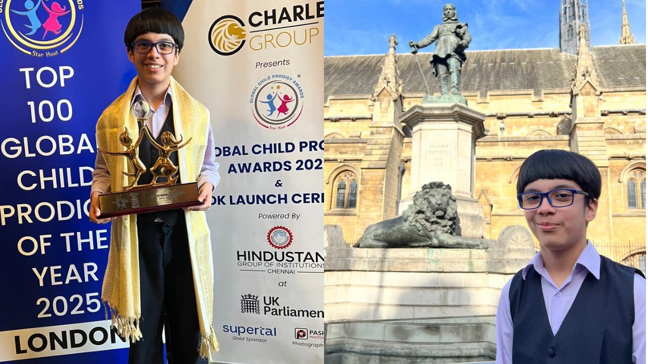 Mauro Lionel, niño prodigio peruano, recibe premio global en Londres y lanza disco inspirado en la historia del Perú.