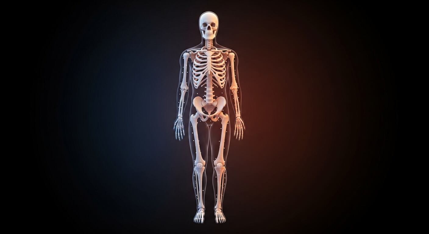 Desde el nacimiento, los huesos varían en número y estructura, pasando de cerca de 300 en los recién nacidos a 206 en la adultez debido a procesos de fusión (Imagen Ilustrativa Infobae)