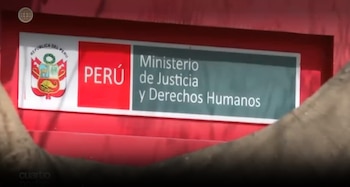 Minjus anuncia nulidad de contratos por S/16,2 millones tras cuestionamientos a empresa de seguridad. Captura: América TV.