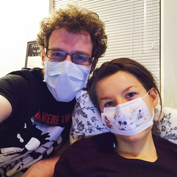 El aislamiento físico es parte de la dura realidad de Johanna y Scott (Johanna Watkins)