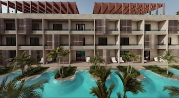 La alberca comunal del lugar