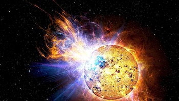 Descubren potentes llamaradas cerca del