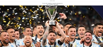 Argentina campeona de la Copa