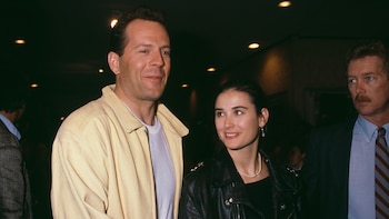 Bruce Willis y Demi Moore