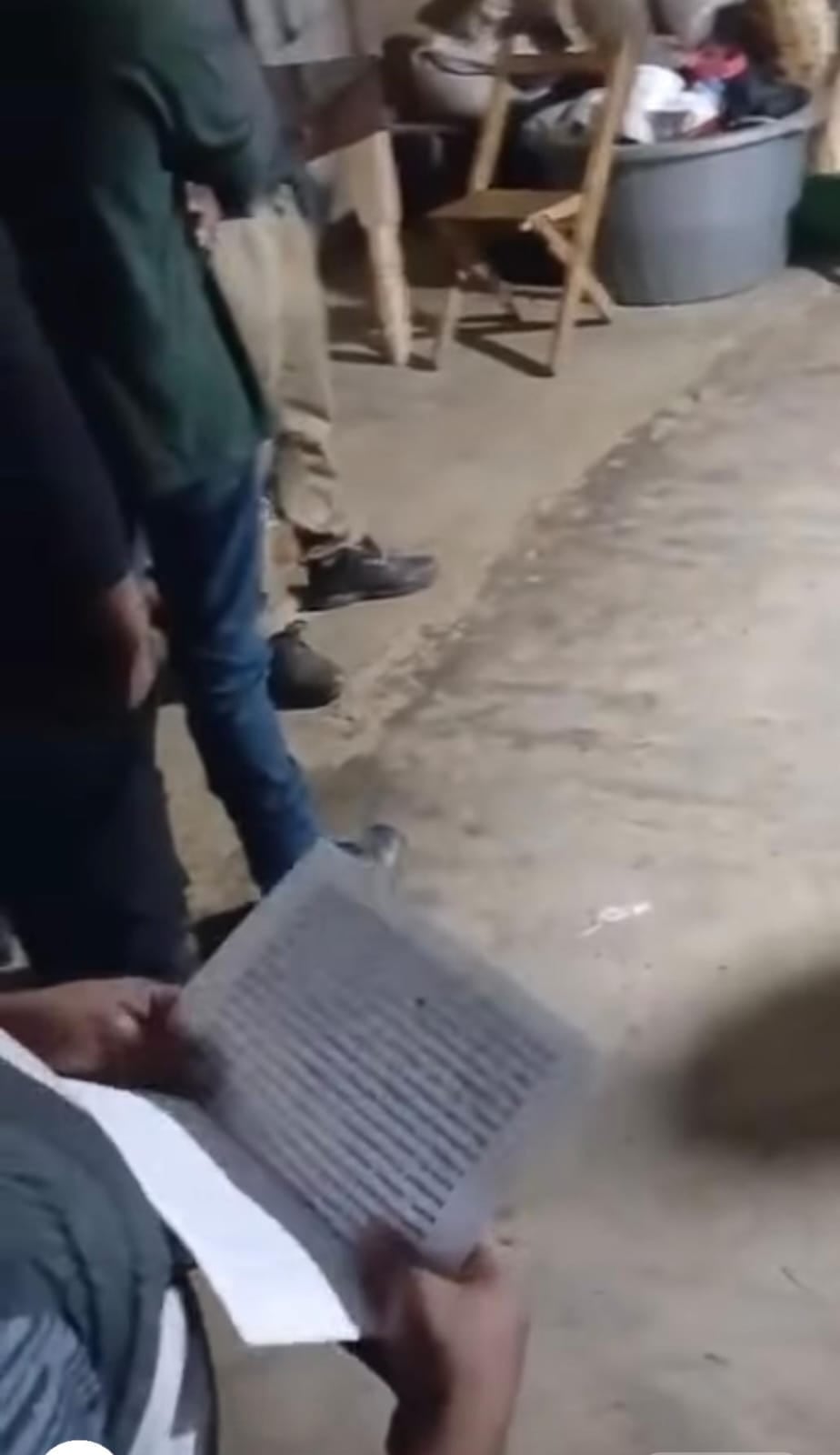 Habitantes de Chenalhó denunciaron en un video la ola de violencia que vive la comunidad. (Captura de pantalla)