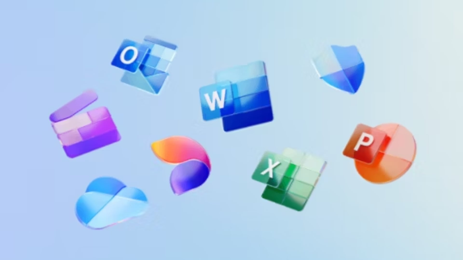 Microsoft mostró los modelos de Office que rechazó antes de su diseño final. (Microsoft)