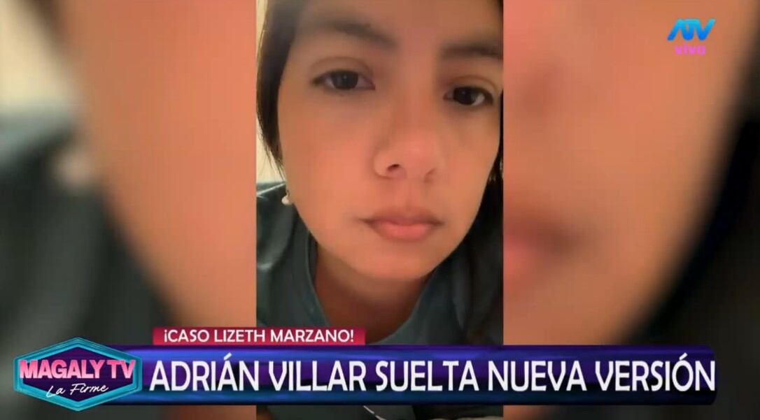 Familia de Lizeth Marzano cuestiona nueva versión de Adrián Villar y espera decisión clave en noviembre. Captura: Magaly TV La Firme.