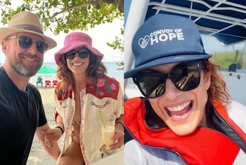 Durante su estancia, Walsh también ha sido vista en actividades marítimas en el Mar Caribe - crédito @katewalsh/Instagram