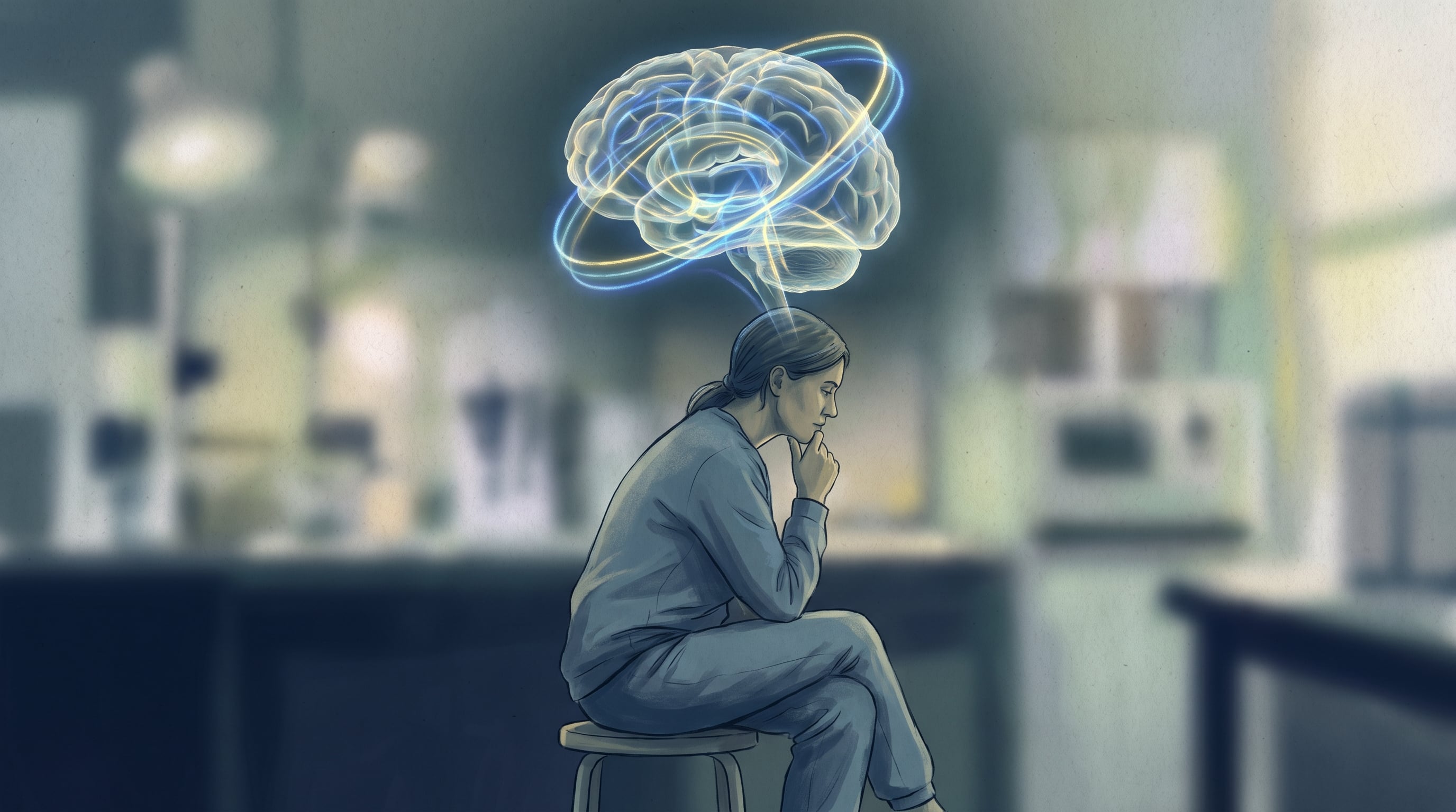 La rumiación es un hábito de pensamiento negativo reiterativo que se centra en el malestar sin buscar una resolución activa (Imagen Ilustrativa Infobae)