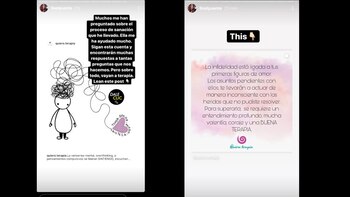 Con estos mensajes la conductora