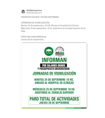 Paro nacional universitario