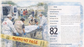 Masacre en Cali dejo tres jóvenes fallecidos: les dispararon en plena vía pública