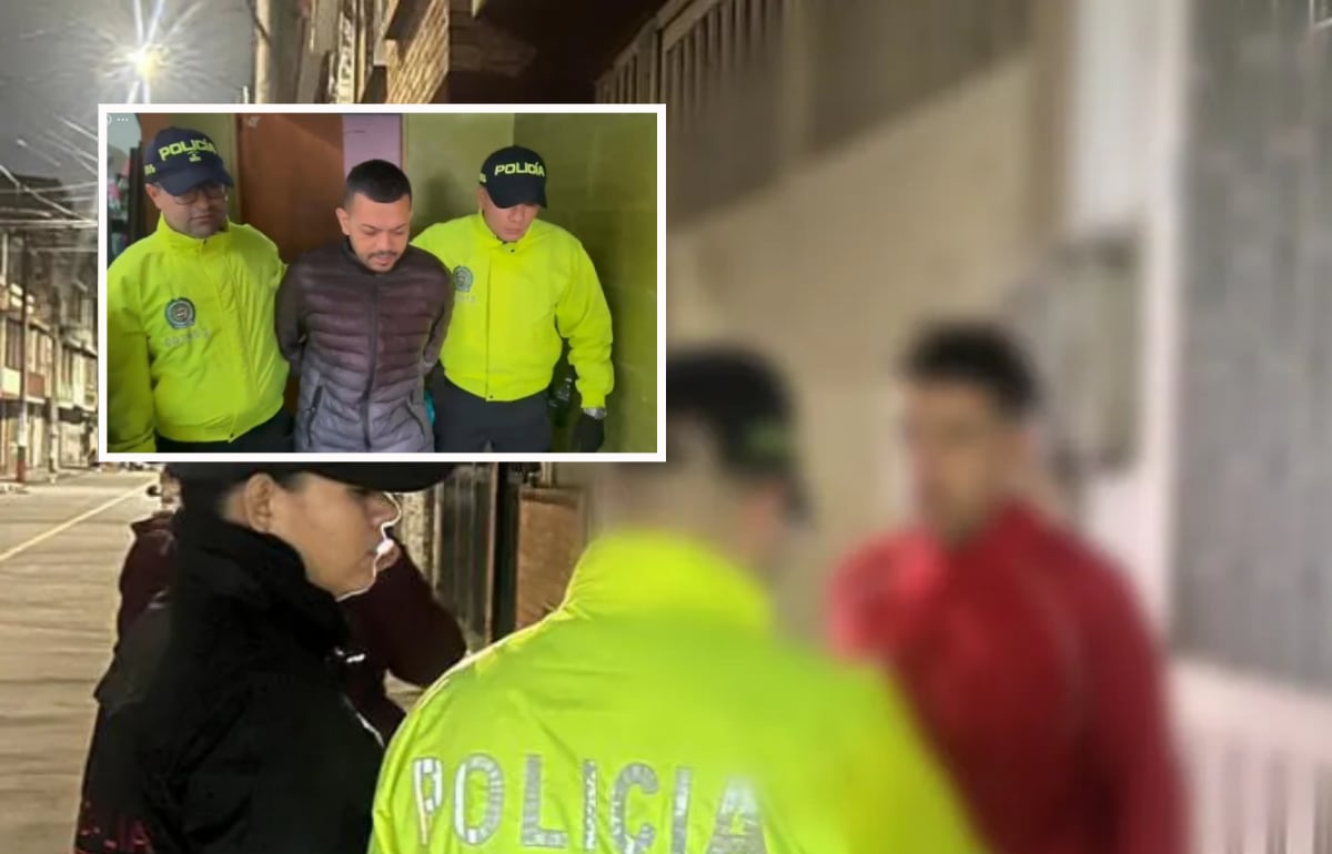 La investigación señala que alias Chipi recibía de escoltas datos en tiempo real y que en su teléfono apareció un contacto guardado como “Escolta del senador” - crédito Policía Nacional