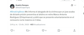 Dictan prisión preventiva a Chiquimarco,