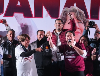 Mario Delgado , el presidente