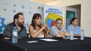 Teresa García habló durante el