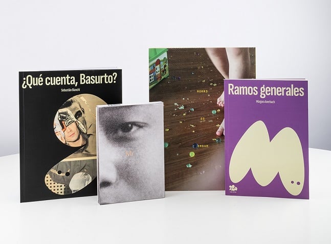 El catálogo de Goma incluye siete títulos en su primer año, con autores argentinos y extranjeros, y géneros que abarcan poemarios y libros de fotografía