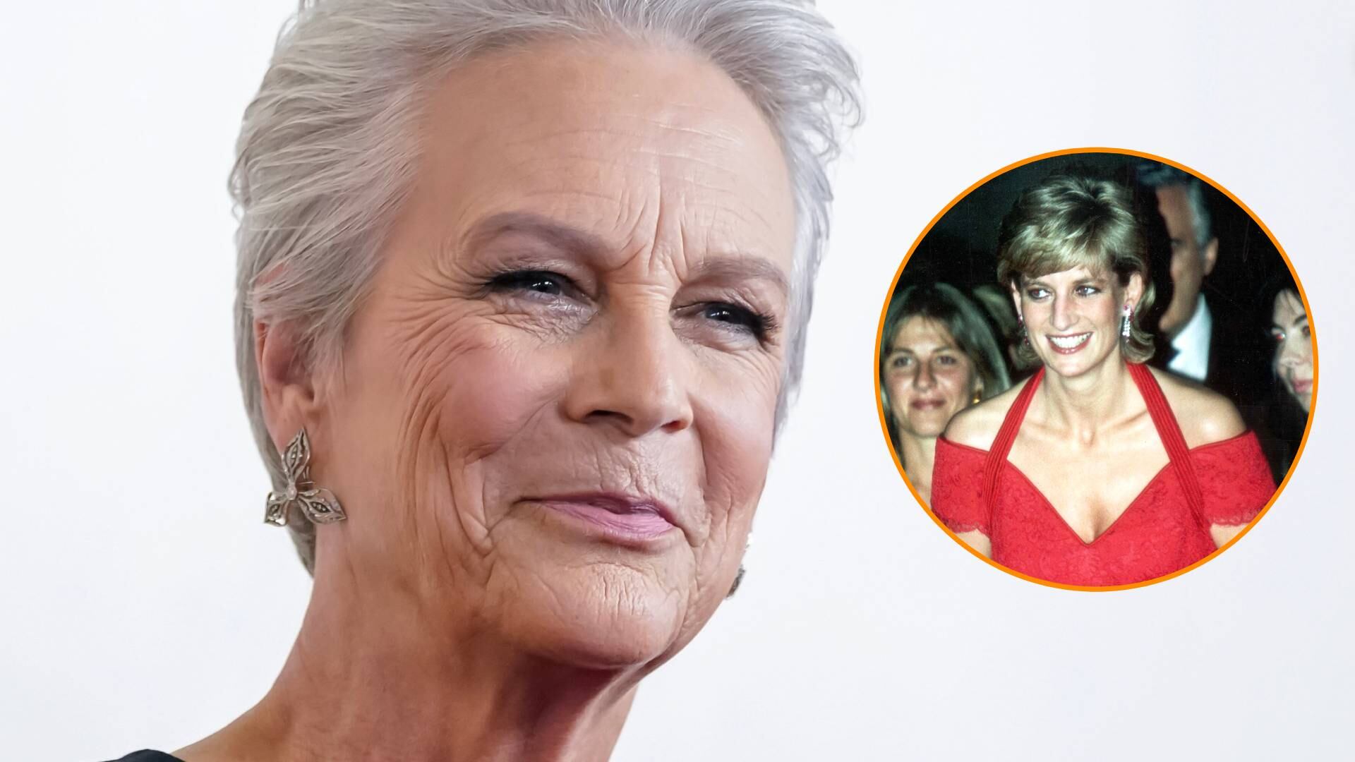 Jamie Lee Curtis relató cómo estuvo a punto de conocer a la princesa Diana en un set de rodaje poco antes de su muerte (EFE/Shutterstock)